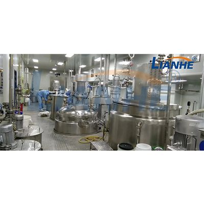 Sterowanie PLC Codzienny homogenizator chemiczny Ręczny żel do płukania jamy ustnej Mikser emulgatora w płynie