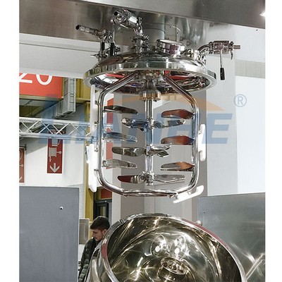 150L hydrauliczny podnoszący próżniowy mikser emulgatora dolny homogenizator SUS316L