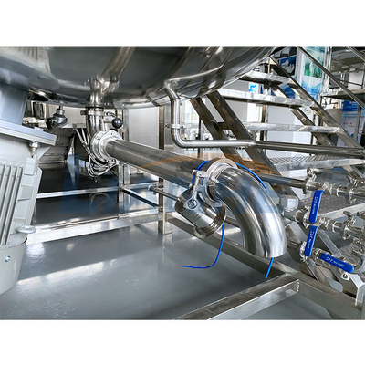 SUS316L High Shear Emulsifier Mixer Maszyna do produkcji detergentów w płynie z ogrzewaniem i homogenizatorem