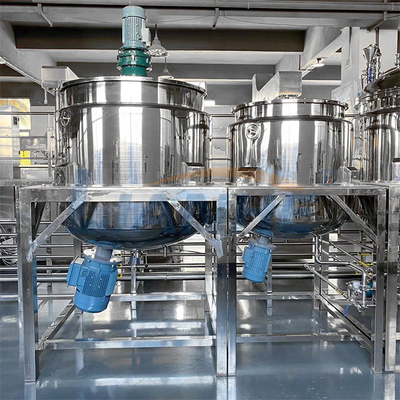 SUS316L High Shear Emulsifier Mixer Maszyna do produkcji detergentów w płynie z ogrzewaniem i homogenizatorem