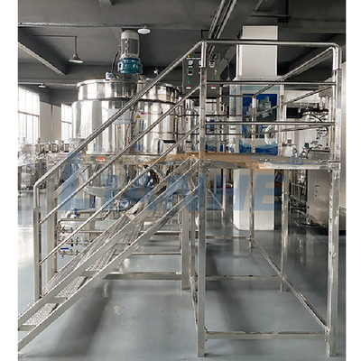 SUS316L High Shear Emulsifier Mixer Maszyna do produkcji detergentów w płynie z ogrzewaniem i homogenizatorem