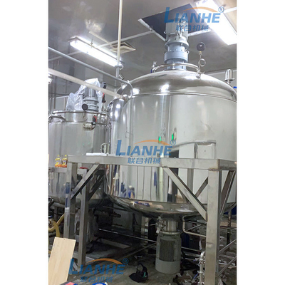 5T Vacuum Cosmetic Making Machine Cream Shampoo Emulsifier Balsam Heat Mixer