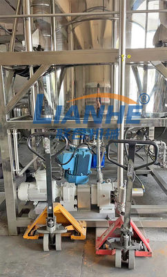 Mikser emulgujący próżniowy 3000L z maszyną do produkcji kremów kosmetycznych z ogniwami obciążnikowymi