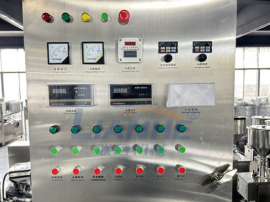 200L hydrauliczna maszyna do mieszania homogenizatora z emulsją próżniową kosmetyczną