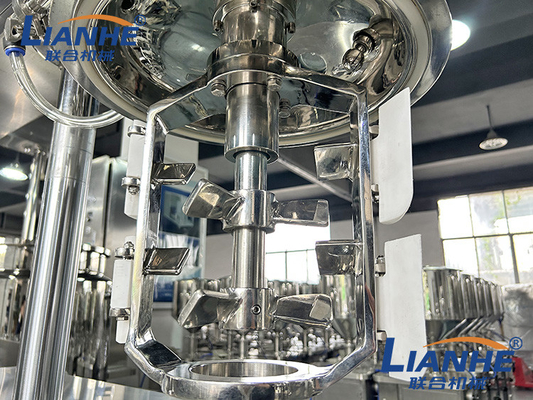 10L laboratoryjny kremowy balsam do ciała do pielęgnacji skóry mieszalnik emulgujący próżniowo