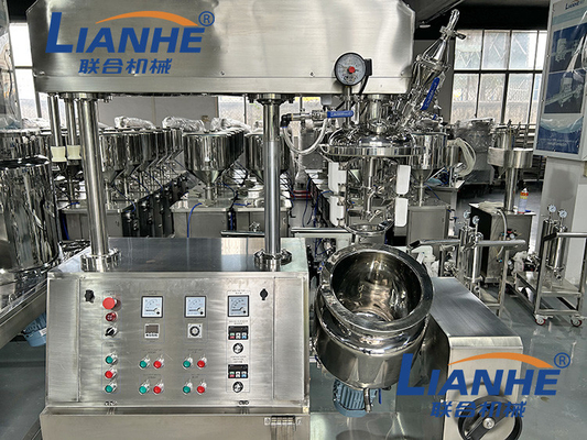 10L laboratoryjny kremowy balsam do ciała do pielęgnacji skóry mieszalnik emulgujący próżniowo