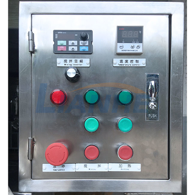 1.5KW 200L Sanitizer Homogenizer Emulsifier Mixer Ogrzewanie z płaszczem grzewczym