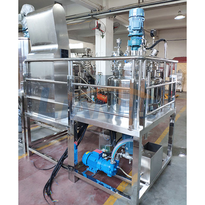 65 obr./min 100L Vacuum Emulsifier Mixer Homogenizator do kosmetyków