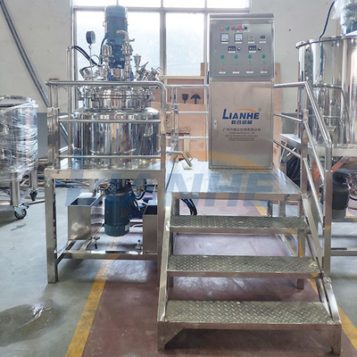 65 obr./min 100L Vacuum Emulsifier Mixer Homogenizator do kosmetyków