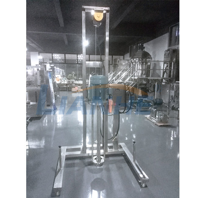 SUS316L Material High Shear Emulsifier Mixer Elektryczny pneumatyczny homogenizator podnoszenia