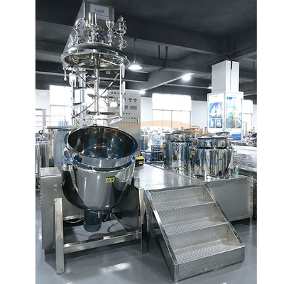 CE Vacuum 300L High Shear Emulsifier Mixer Homogenizer Hydrauliczne podnoszenie