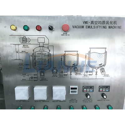 CE Vacuum 300L High Shear Emulsifier Mixer Homogenizer Hydrauliczne podnoszenie