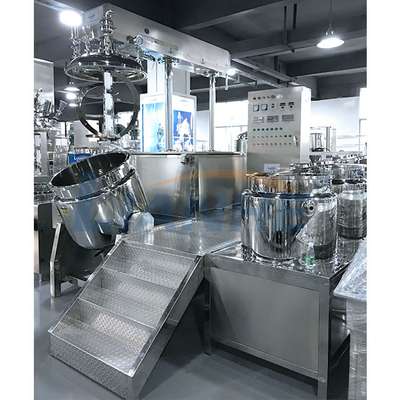 CE Vacuum 300L High Shear Emulsifier Mixer Homogenizer Hydrauliczne podnoszenie