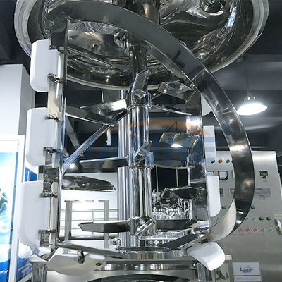 CE Vacuum 300L High Shear Emulsifier Mixer Homogenizer Hydrauliczne podnoszenie