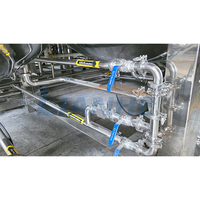 Sanitizer Making Homogenizer Emulsifier Mixer 300L Ruchoma konstrukcja
