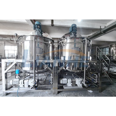 3000L Keczup Making High Shear Emulsifier Mixer z pompą cyrkulacyjną