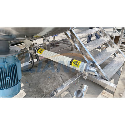 LIANHE Półotwarty mieszalnik emulgatora homogenizatora, zbiorniki do mieszania chemikaliów ze stali nierdzewnej