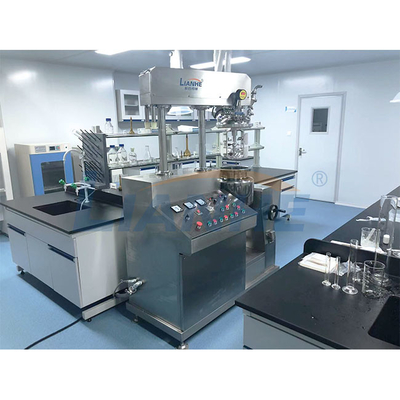 3-warstwowa maszyna do mieszania emulsji laboratoryjnej do kremu 10L SUS316L
